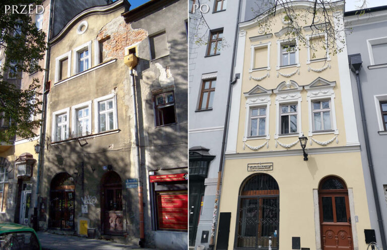 Bielsko-Biała – remont kamienicy przy Rynku