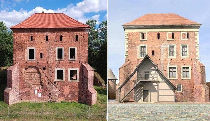 Zamek w Gołańczy (woj. wielkopolskie) przestanie być ruiną