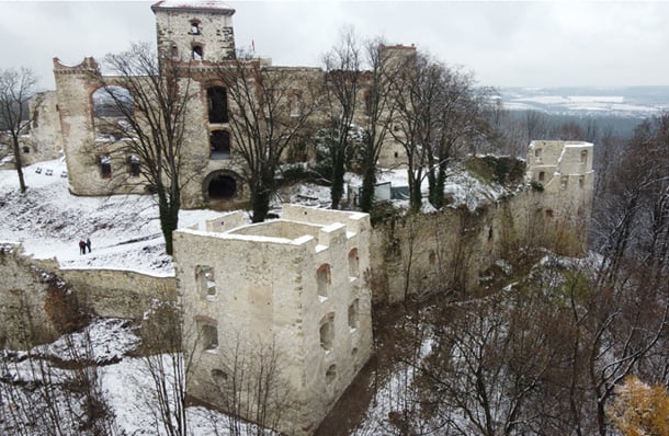 Zamek Tenczyn w Rudnie (woj. małopolskie) – kolejne prace konserwatorskie i rekonstrukcyjne