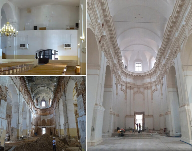 Kościół Franciszkanów pw. Zwiastowania NMP w Zamościu – rekonstrukcja wnętrz