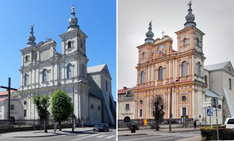 Krasnystaw (woj. lubelskie) – przywrócenie barokowej polichromii na elewacji kościoła