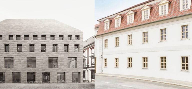 Jak wpisać się w historyczny kontekst? (Szkoła w Ochranowie/Herrnhut oraz projekt Muzeum Lubomirskich we Wrocławiu).