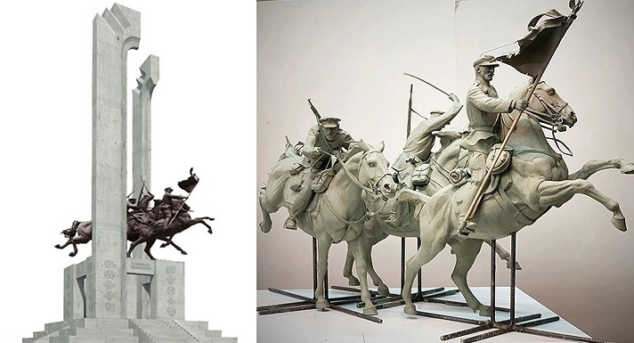 Komarów (woj. lubelskie) – budowa pomnika Chwały Kawalerii i Artylerii Konnej