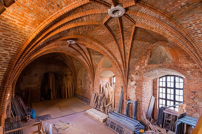Świecie – odtworzenie gotyckich sklepień na zamku krzyżackim