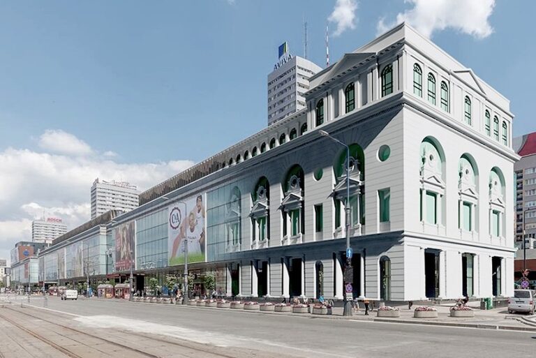 Warszawa – projekt klasycznej przebudowy Domów Towarowych Centrum