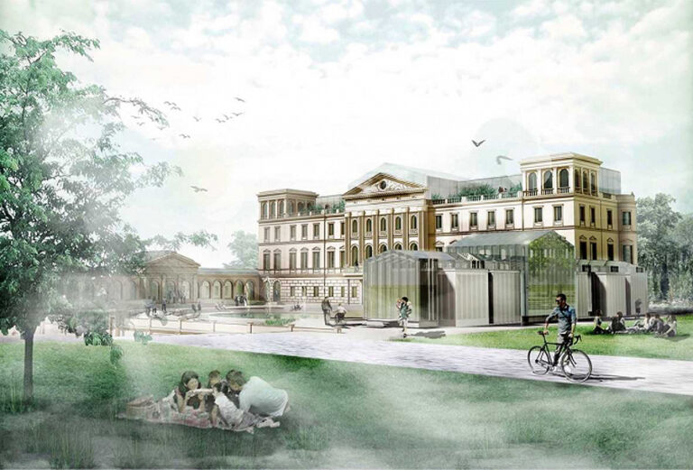 Koncepcje odbudowy pałacu w Sławikowie