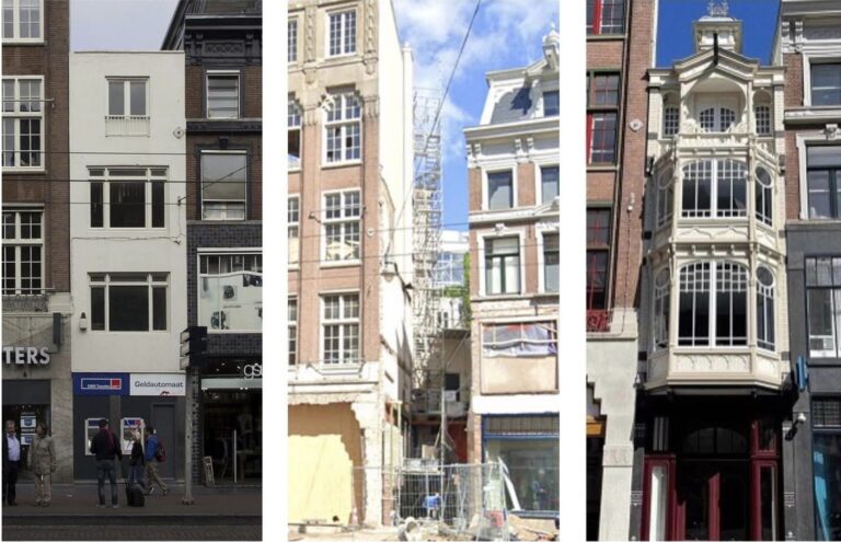 Holandia – rekonstrukcja secesyjnej kamienicy w Amsterdamie (2022 r.)