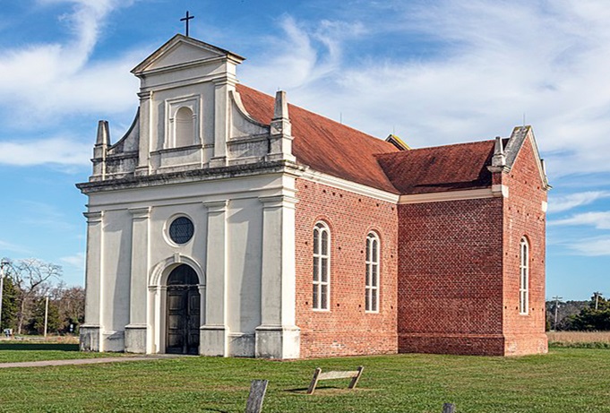 USA – “Gargamel” vs. kreacja konserwatorska na przykładzie Jesuit mission brick chapel w St. Mary’s City (Maryland)