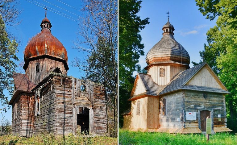 Kotów (woj. podkarpackie) – udany remont zabytkowej, grekokatolickiej cerkwi