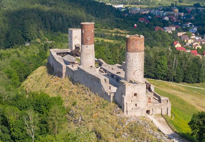 Zamek w Chęcinach – jaki był, jaki jest… (zdjęcia i grafiki)