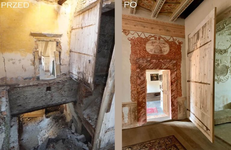 Gorzanów (woj. dolnośląskie) – 12 lat odtwarzania pałacowych wnętrz