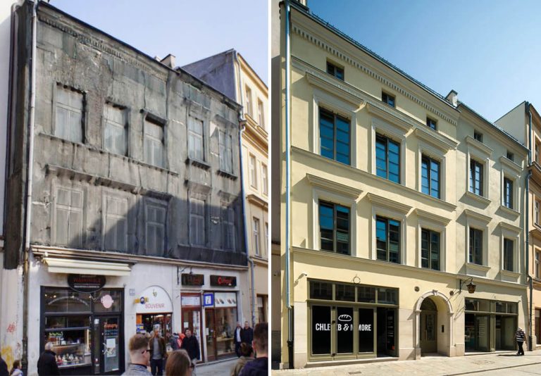 Kraków – dwie kamienice przy ul. Grodzkiej 28/30 przeszły remont