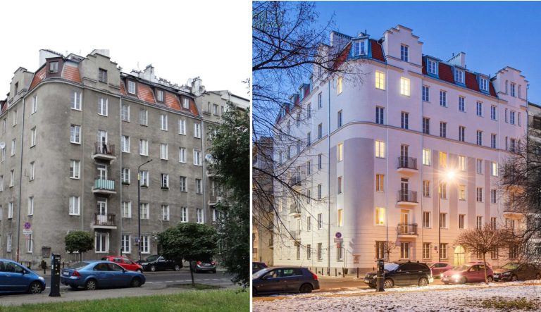 Warszawa – kamienica przy ul. Wilanowskiej 6 „urosła z klasą”