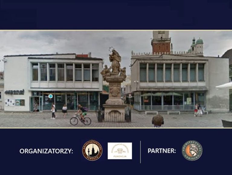 Poznań – rusza drugi konkurs, który współorganizujemy z Architektoniczną Rewoltą