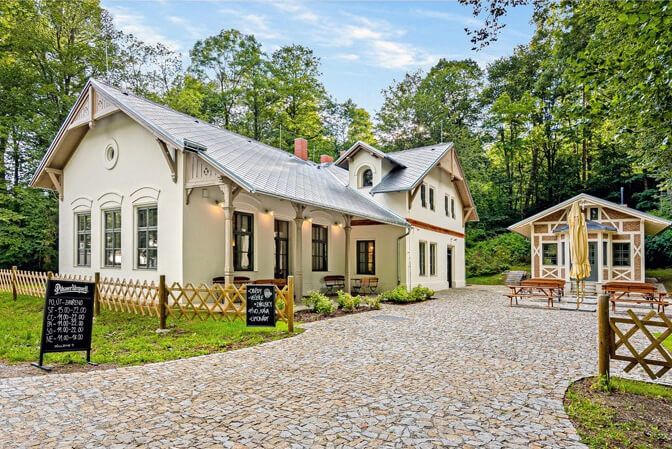 Czechy – Jindřichův Hradec – remont willi Rudolfov z przeznaczeniem na restaurację